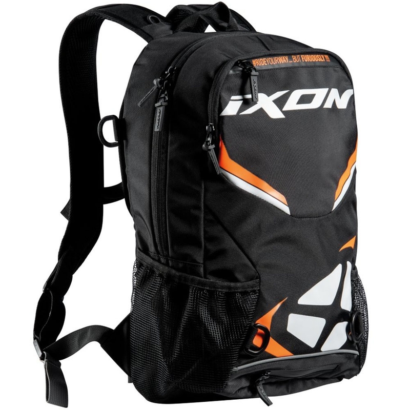 Rucsac motocicletă IXON R-Tension 23 negru-alb-portocaliu