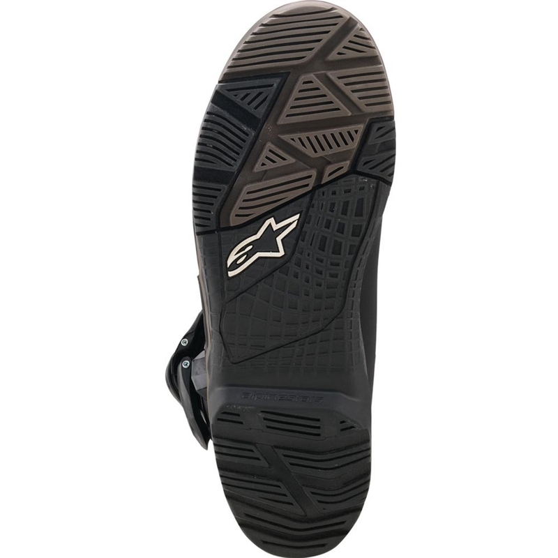 Ghete moto Alpinestars Belize V2 Drystar maro-negru