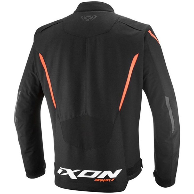 Geacă motocicletă IXON Striker 2 negru-portocaliu
