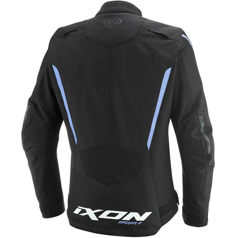 Geacă de motocicletă pentru femei IXON Striker 2 Lady negru-lavandă