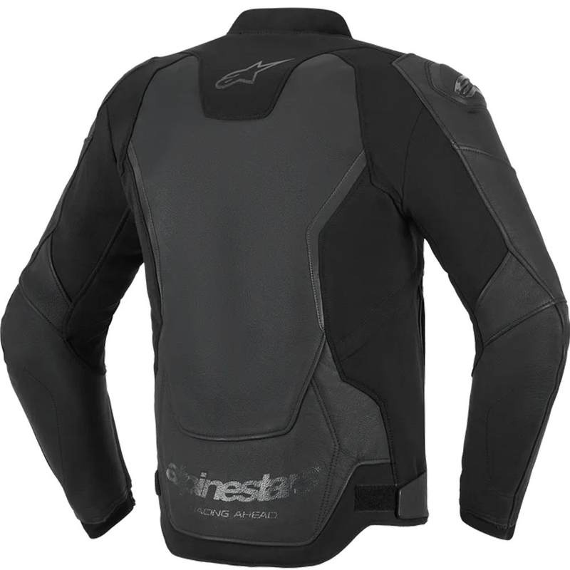 Geacă de piele pentru motocicletă Alpinestars GP Force V2 negru-negru