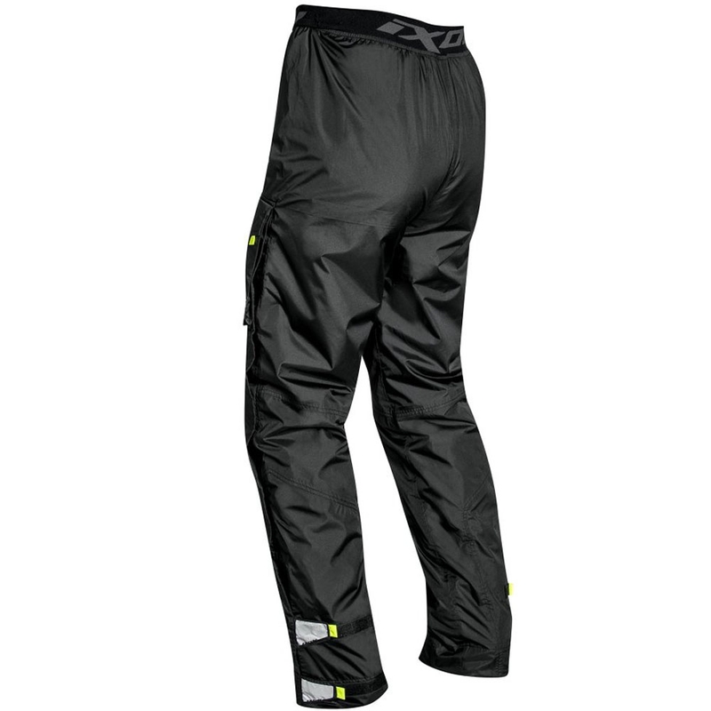 Pantaloni impermeabili IXON Sutherland negru-galben fluo