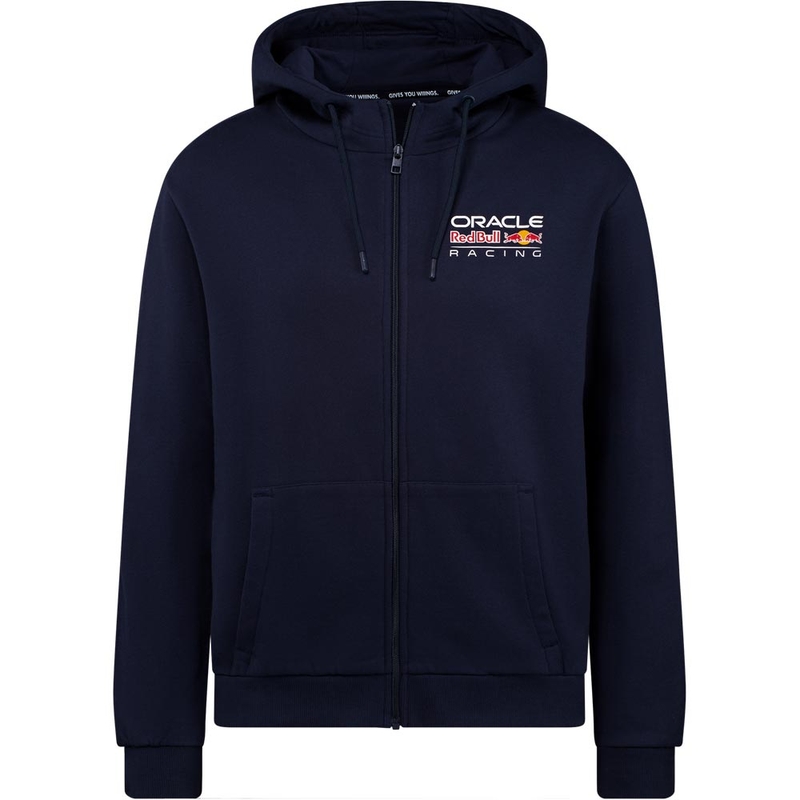 Hanorac cu fermoar Oracle Red Bull Racing, albastru închis