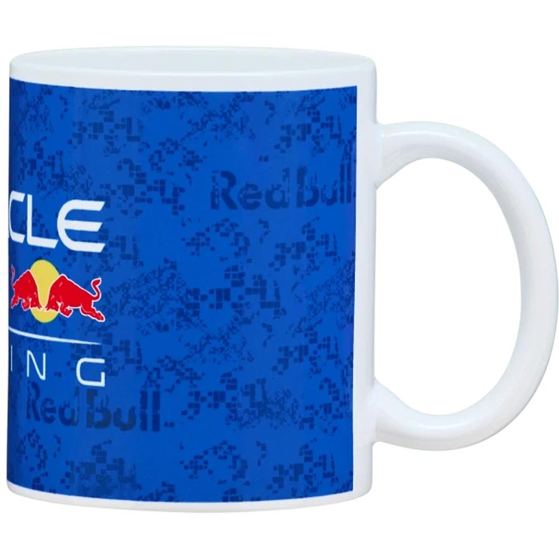 Cană Oracle Red Bull Racing cu logo albastru