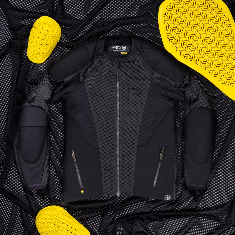 Geacă de motocicletă KNOX Urbane PRO Mk3 neagră