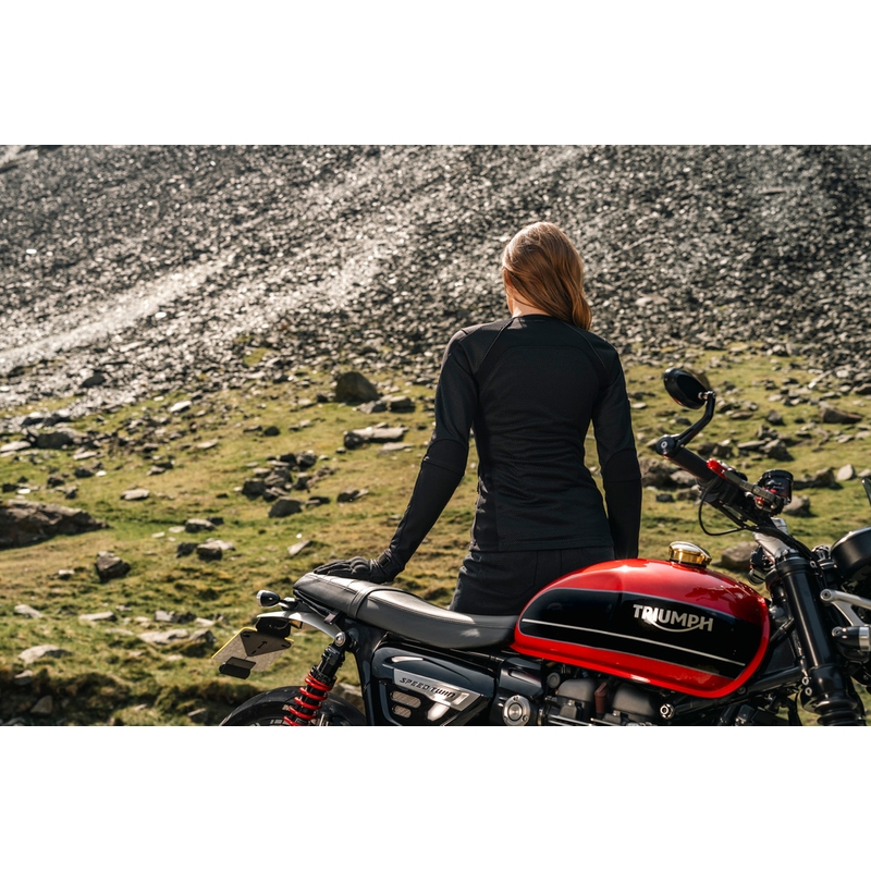 Geacă de motocicletă Knox Urbane PRO Mk3 pentru femei, neagră
