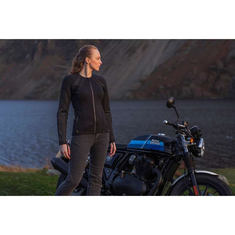 Geacă de motocicletă Knox Urbane PRO Mk3 pentru femei, neagră