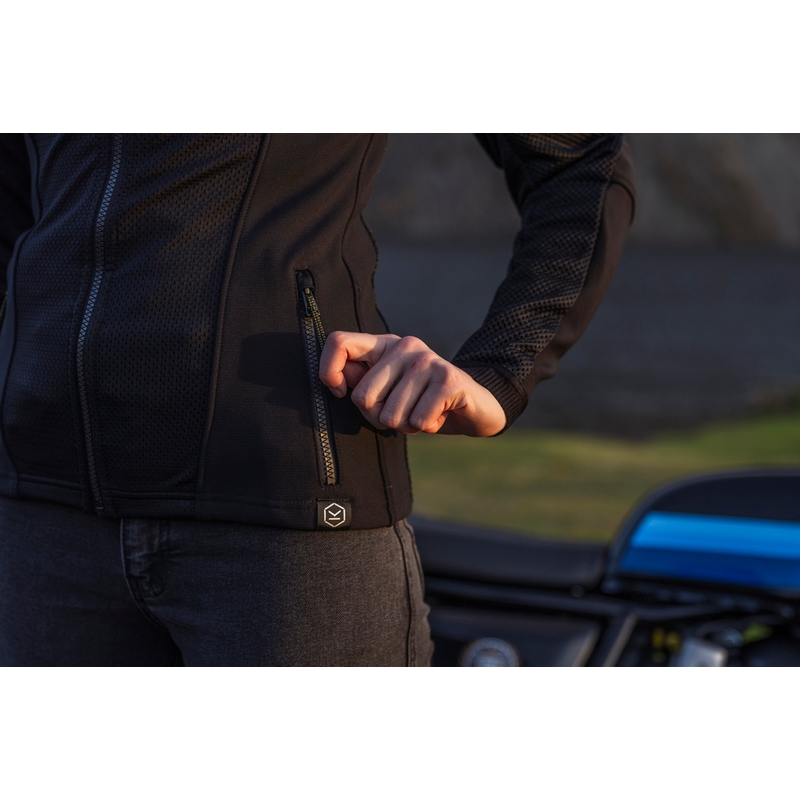 Geacă de motocicletă Knox Urbane PRO Mk3 pentru femei, neagră