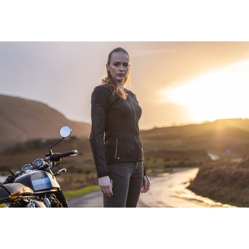 Geacă de motocicletă Knox Urbane PRO Mk3 pentru femei, neagră
