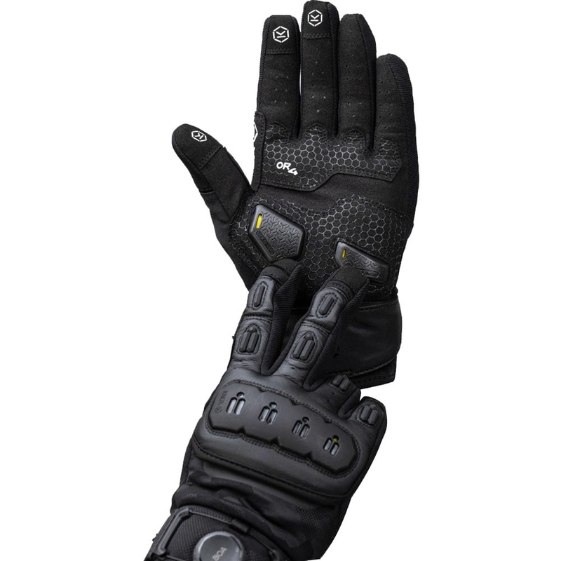 Mănuși de motocicletă Knox Orsa Textile OR4 negre