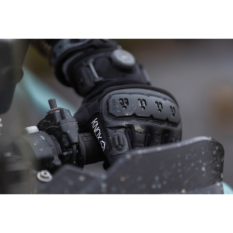 Mănuși de motocicletă Knox Orsa Textile OR4 negre