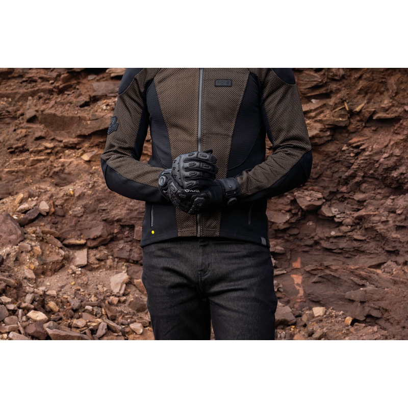 Mănuși de motocicletă Knox Orsa Textile OR4 negre