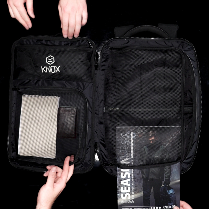 Rucsac motocicletă Knox Eda Every Day Adventure 25 l negru