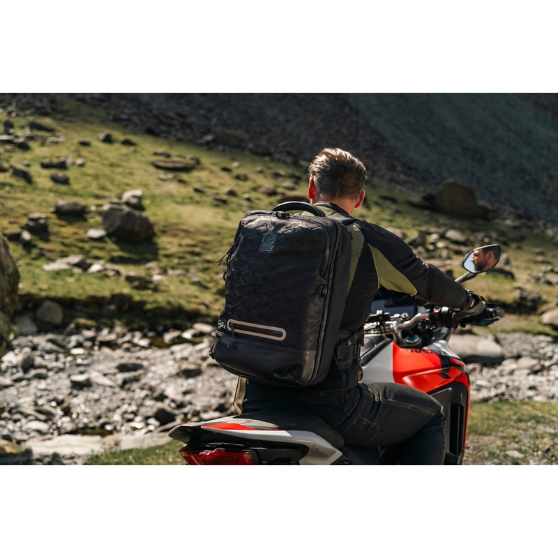 Rucsac motocicletă Knox Eda Every Day Adventure 25 l negru