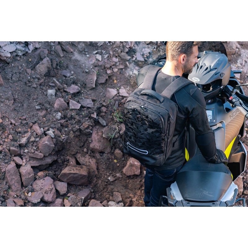 Rucsac motocicletă Knox Eda Every Day Adventure 25 l negru