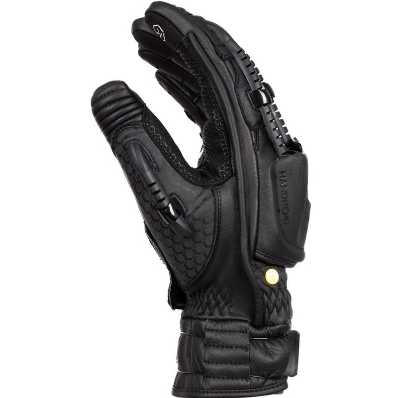 Mănuși de motocicletă Knox Hand Armour Handroid POD All Black Mk5, negre