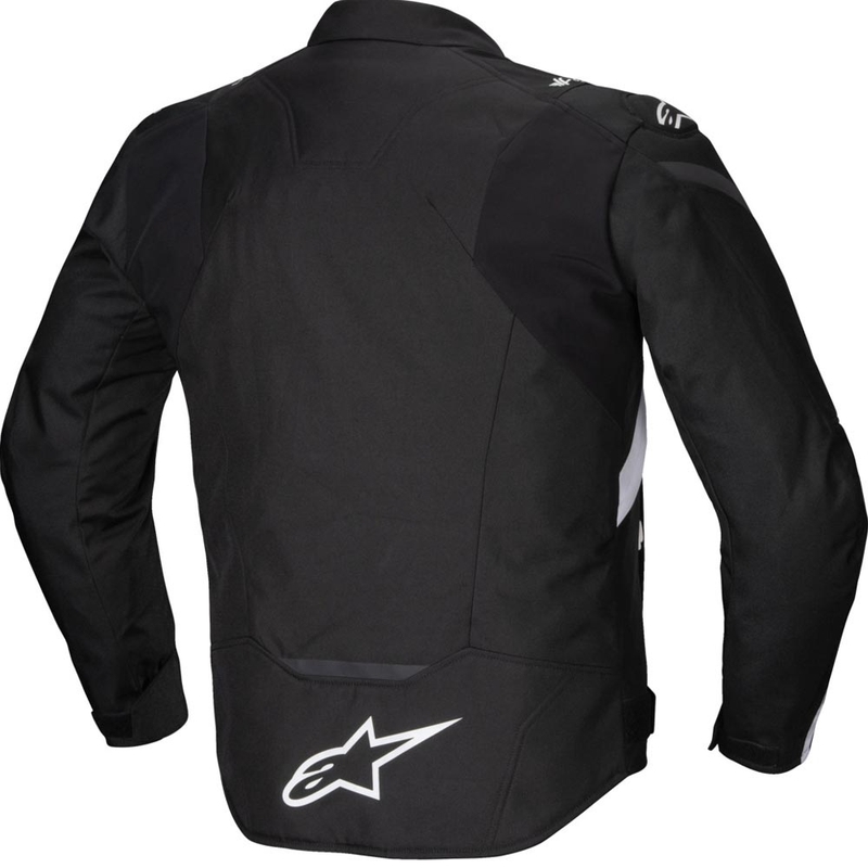Geacă motocicletă impermeabilă Alpinestars T-JAWS V4 negru-alb