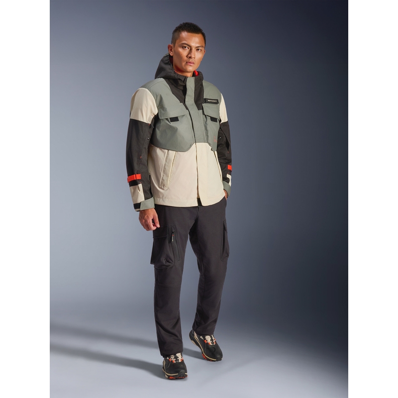 Geacă motocicletă impermeabilă Alpinestars Mospher gri-negru
