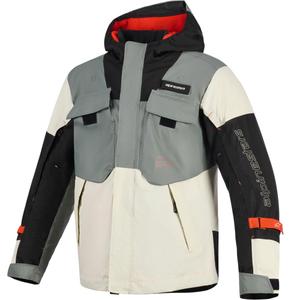 Geacă motocicletă impermeabilă Alpinestars Mospher gri-negru