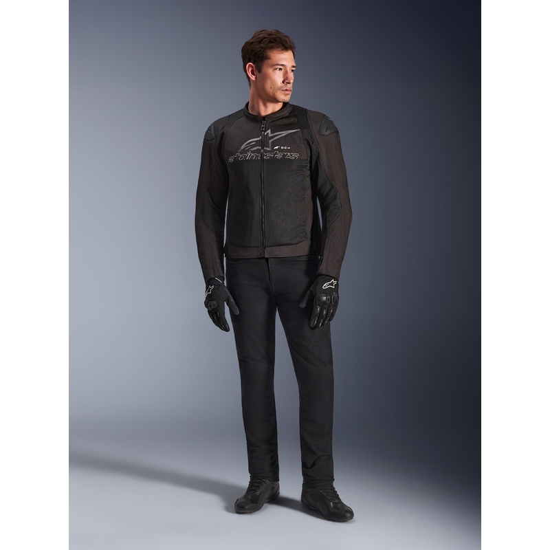 Geacă de motocicletă Alpinestars SMX Air negru-antracit
