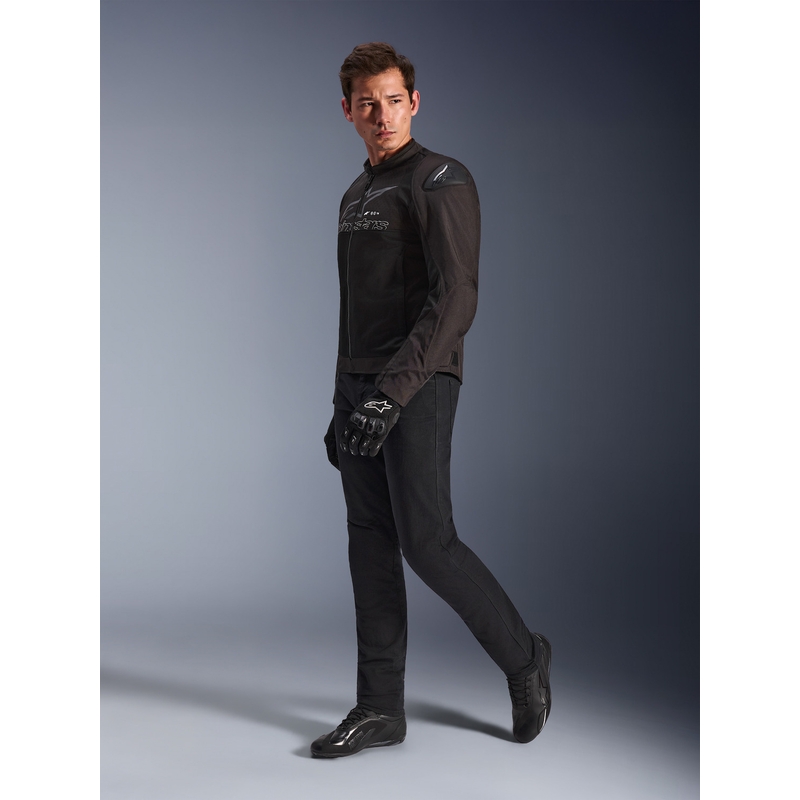 Geacă de motocicletă Alpinestars SMX Air negru-antracit