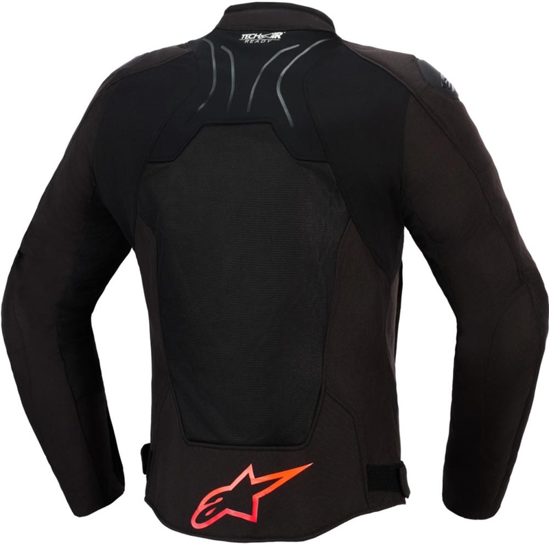 Geacă de motocicletă Alpinestars SMX Air negru-roșu-alb