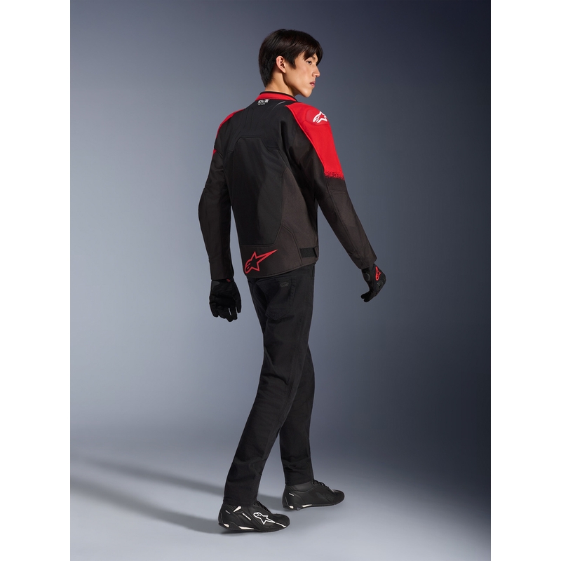 Geacă de motocicletă Alpinestars SMX Air roșu-negru