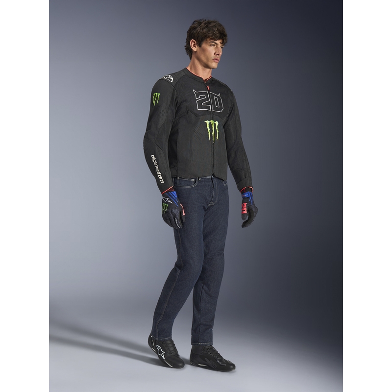Geacă motocicletă Alpinestars T-SPS Air V2 Monster FQ20 colecție negru-alb