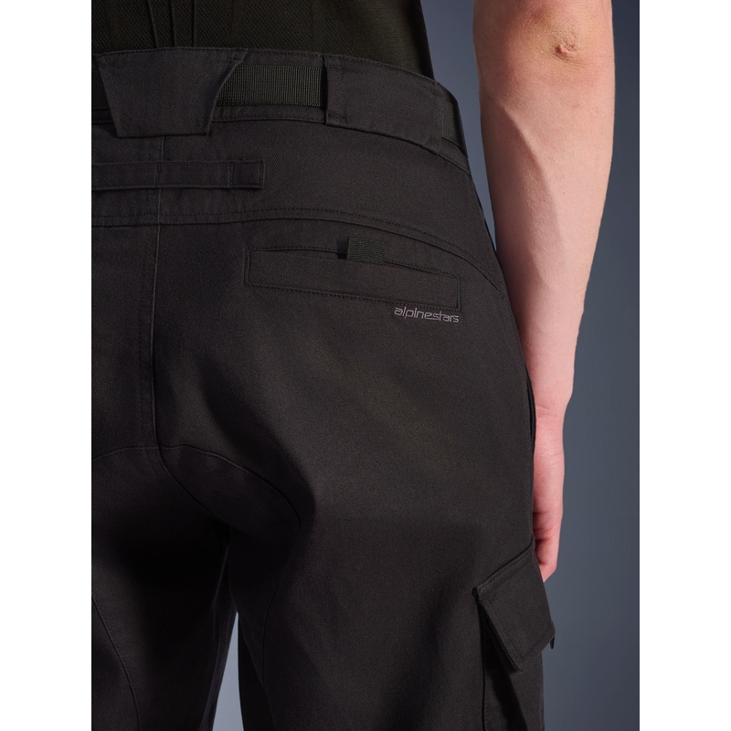 Pantaloni motocicletă Alpinestars Flex-AST Cargo negru-negru