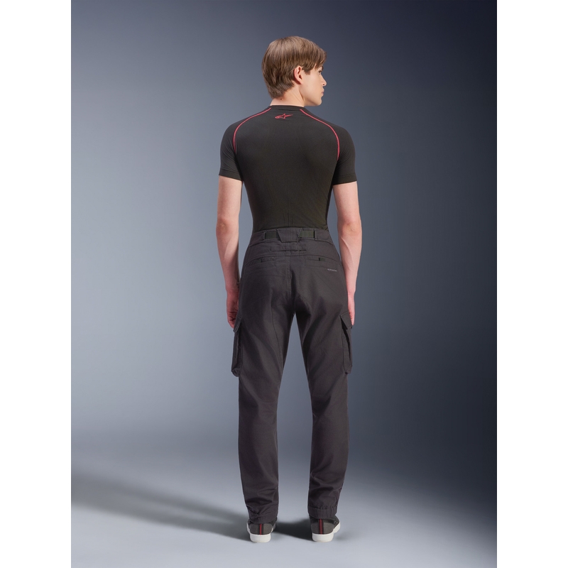 Pantaloni motocicletă Alpinestars Flex-AST Cargo negru-negru