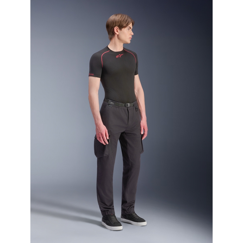 Pantaloni motocicletă Alpinestars Flex-AST Cargo negru-negru