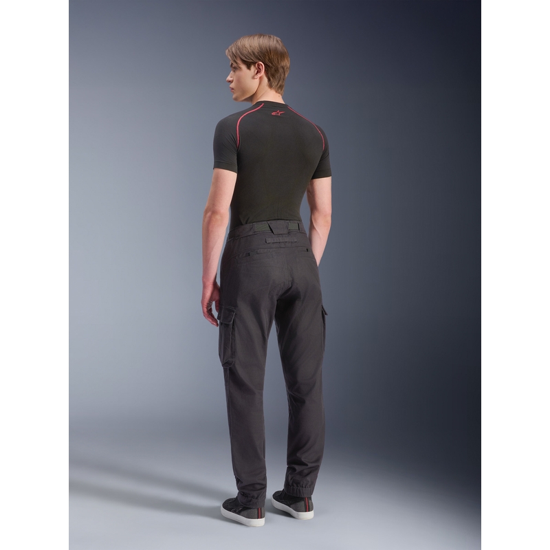 Pantaloni motocicletă Alpinestars Flex-AST Cargo negru-negru