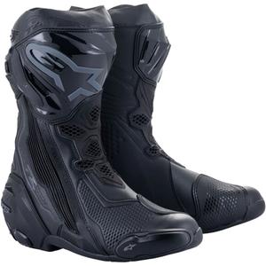 Ghete Moto Alpinestars Supertech R Negru-Negru