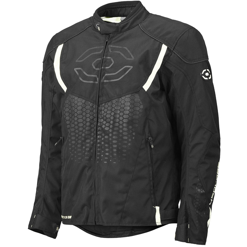 Geacă de motocicletă 4SQUARE Sportster Dart negru-alb