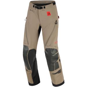 Pantaloni motocicletă Alpinestar Nazca 3L Gore-Tex PRO maro deschis-negru