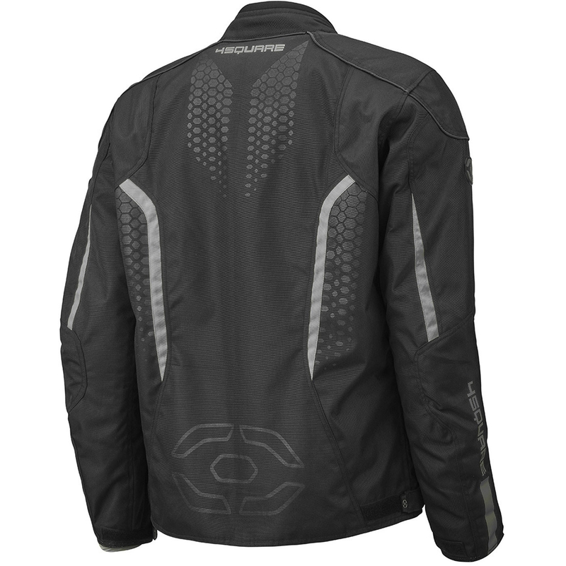 Geacă de motocicletă 4SQUARE Sportster Dart negru-gri