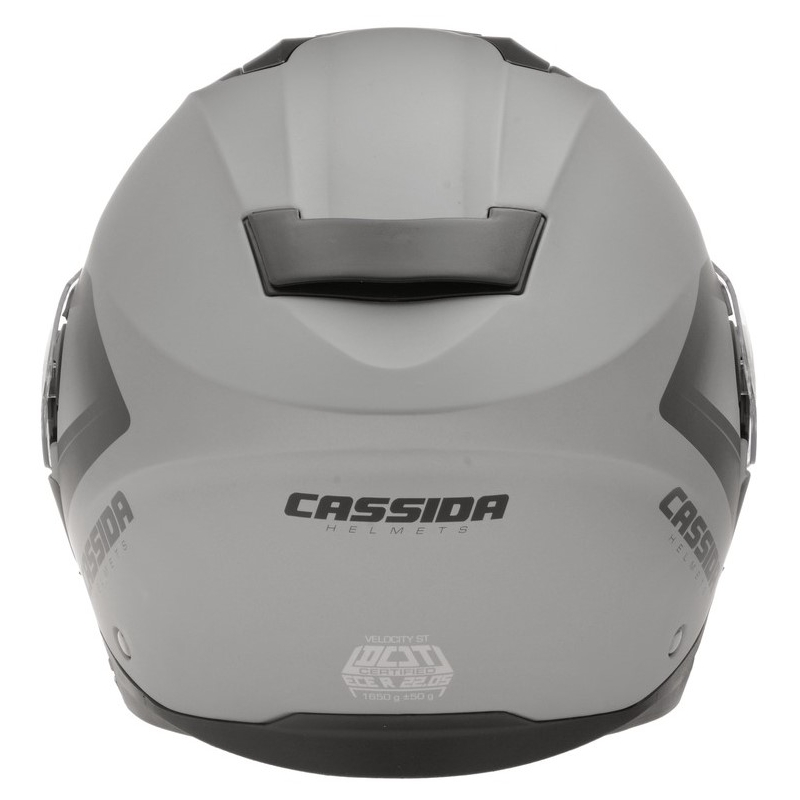 Cască de protecție Cassida Velocity ST 2.1 negru-argintiu cu vârful negru-argintiu