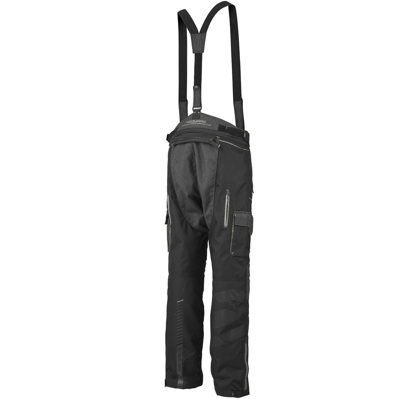 Pantaloni de motocicletă 4SQUARE Trailer Craft gri-negru
