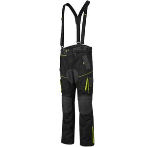 Pantaloni de motocicletă 4SQUARE Trailer Craft gri-galben fluo