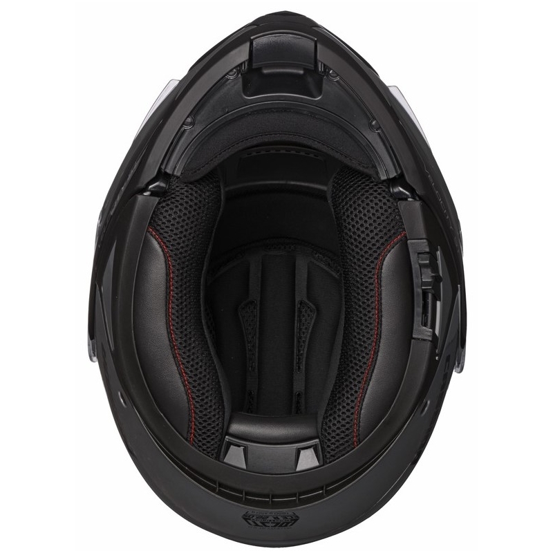 Cască de protecție Cassida Velocity ST 2.1 negru-argintiu cu vârful negru-argintiu