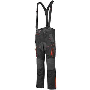 Pantaloni de motocicletă 4SQUARE Trailer Craft gri-roșii
