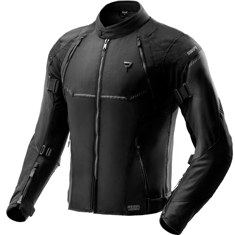 Geacă de motocicletă Rebelhorn Swift neagră
