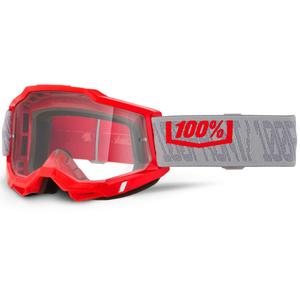 Ochelari de motocross 100% ACCURI 2 Gatorback cu plexiglas transparent