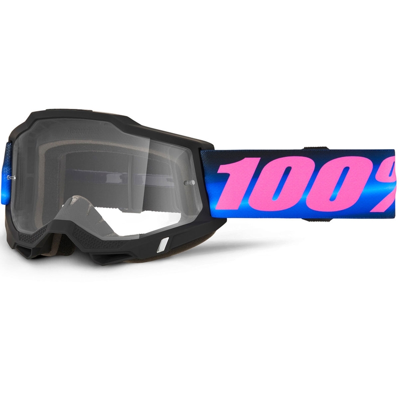 Ochelari de motocross 100% ACCURI 2 Superdome cu plexiglas transparent