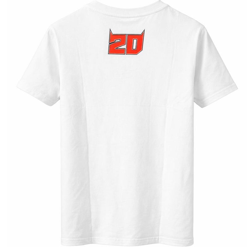 Tricou Ducati Fabio Quartararo 20 Model colorat alb