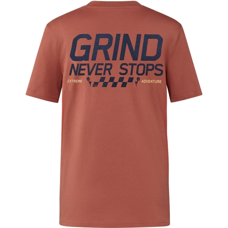 Tricou KTM Red Bull Racing Grind maro închis