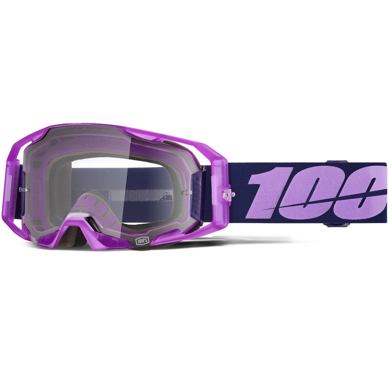 Ochelari de motocross 100% ARmatic Toyota cu plexiglas transparent