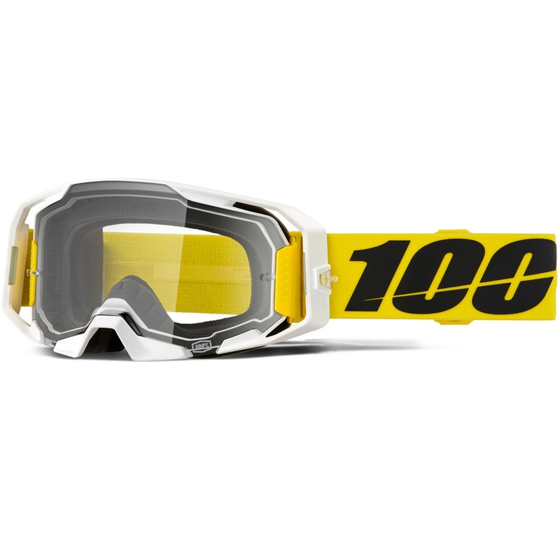 Ochelari de motocross Valera 100% ARmatic cu plexiglas transparent