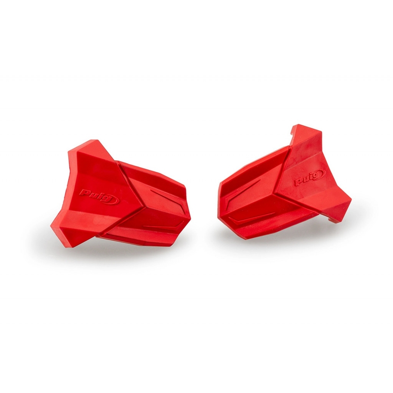 Spare rubber end protector PUIG R19 Rosu