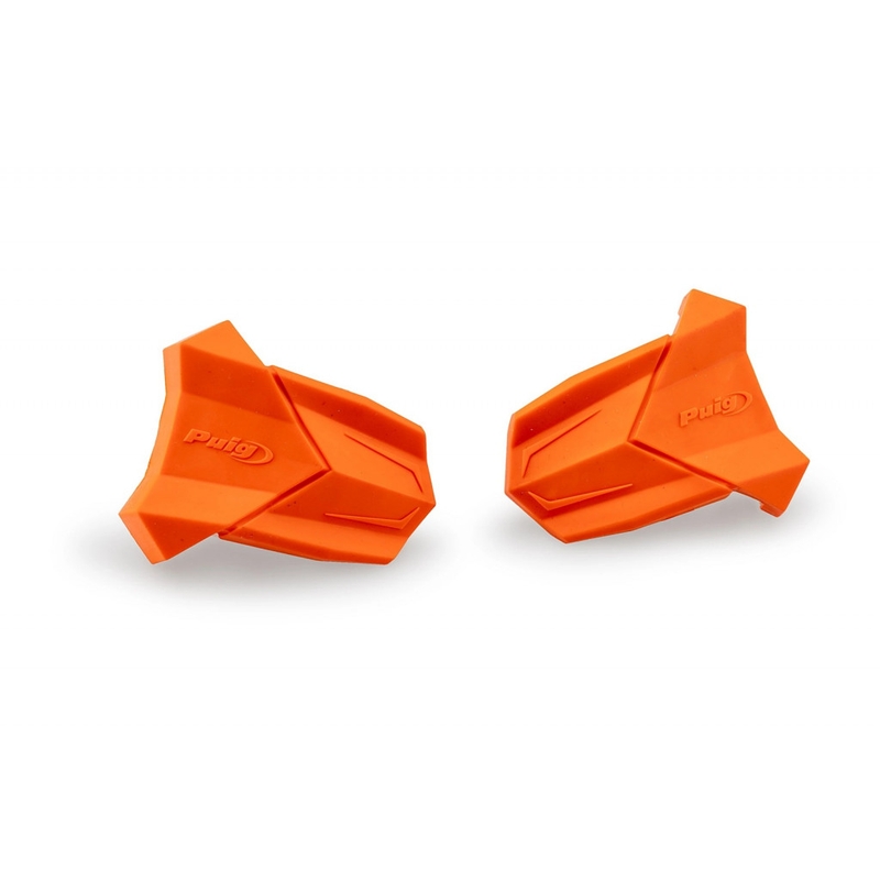 Spare rubber end protector PUIG R19 portocaliu